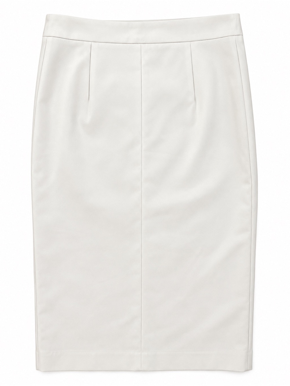 Alex Marie Remy White Button Front Pencil Midi Skirt Size 4 - Picture 4 of 8
